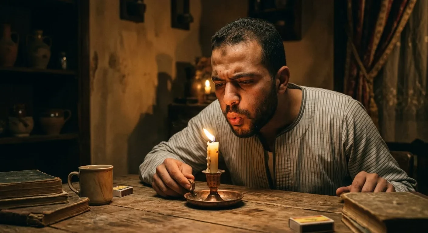 image about 🏷️ الشمعة التي لا تنطفئ.. كلما أطفأها عادت تشتعل من جديد 🕯️