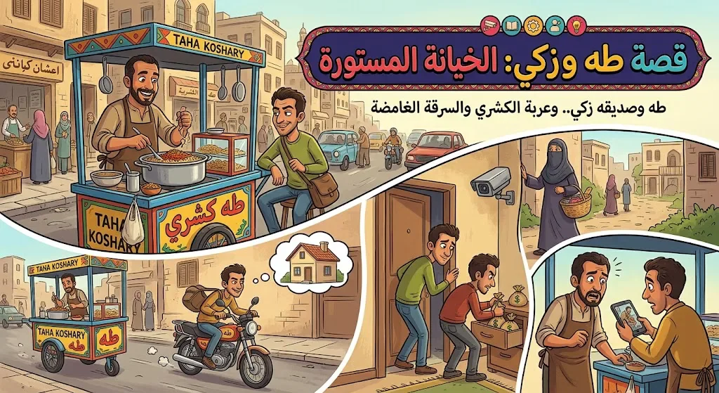 image about عربة الكشري والسرقه الغامضه 