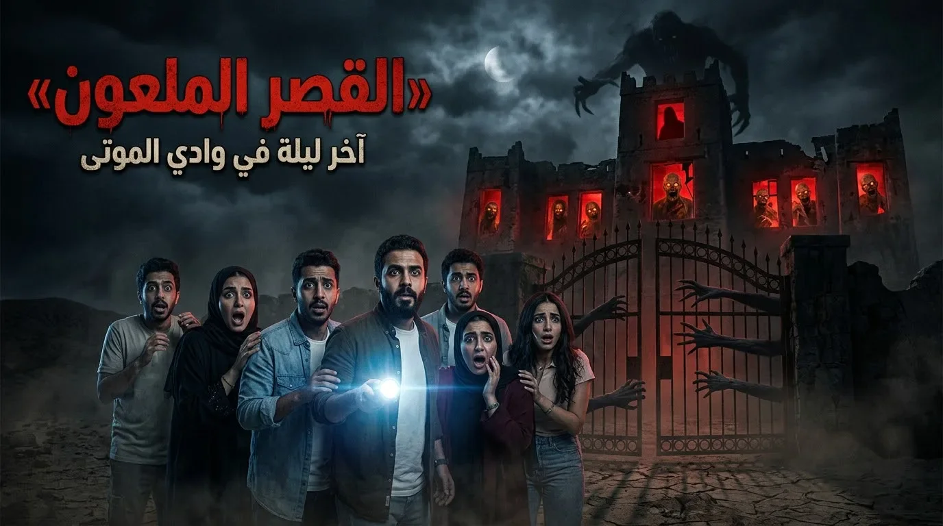 image about آخر ليلة في وادي الموتى… مغامرة 7 أصدقاء داخل القصر الملعون!