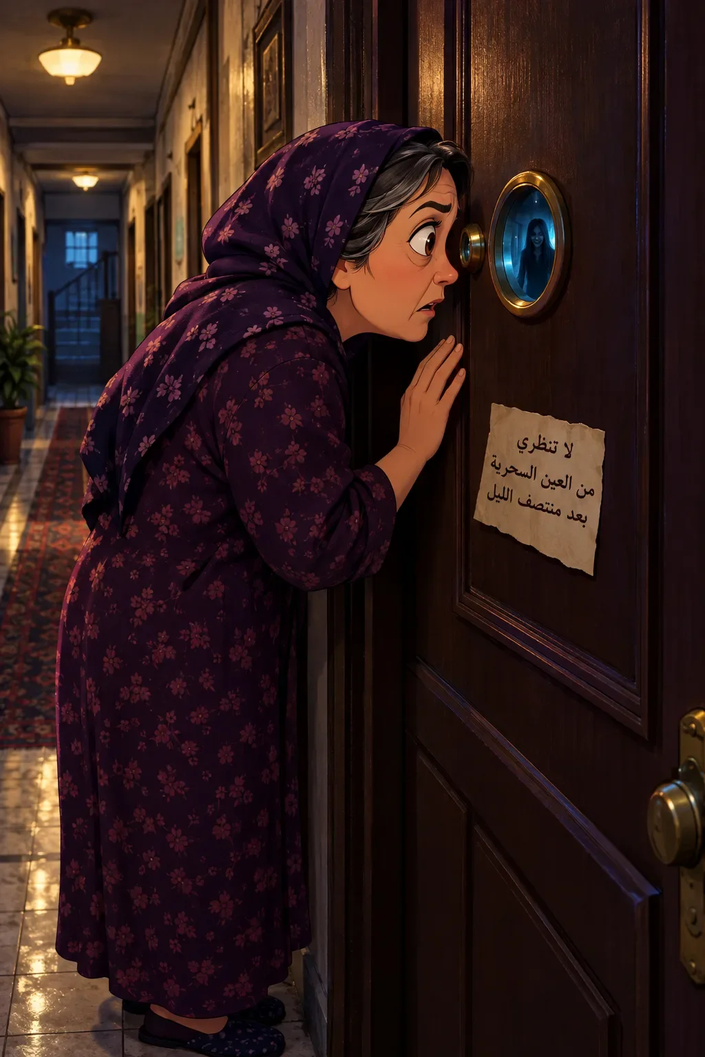 image about العين السحرية للجارة عزيزة