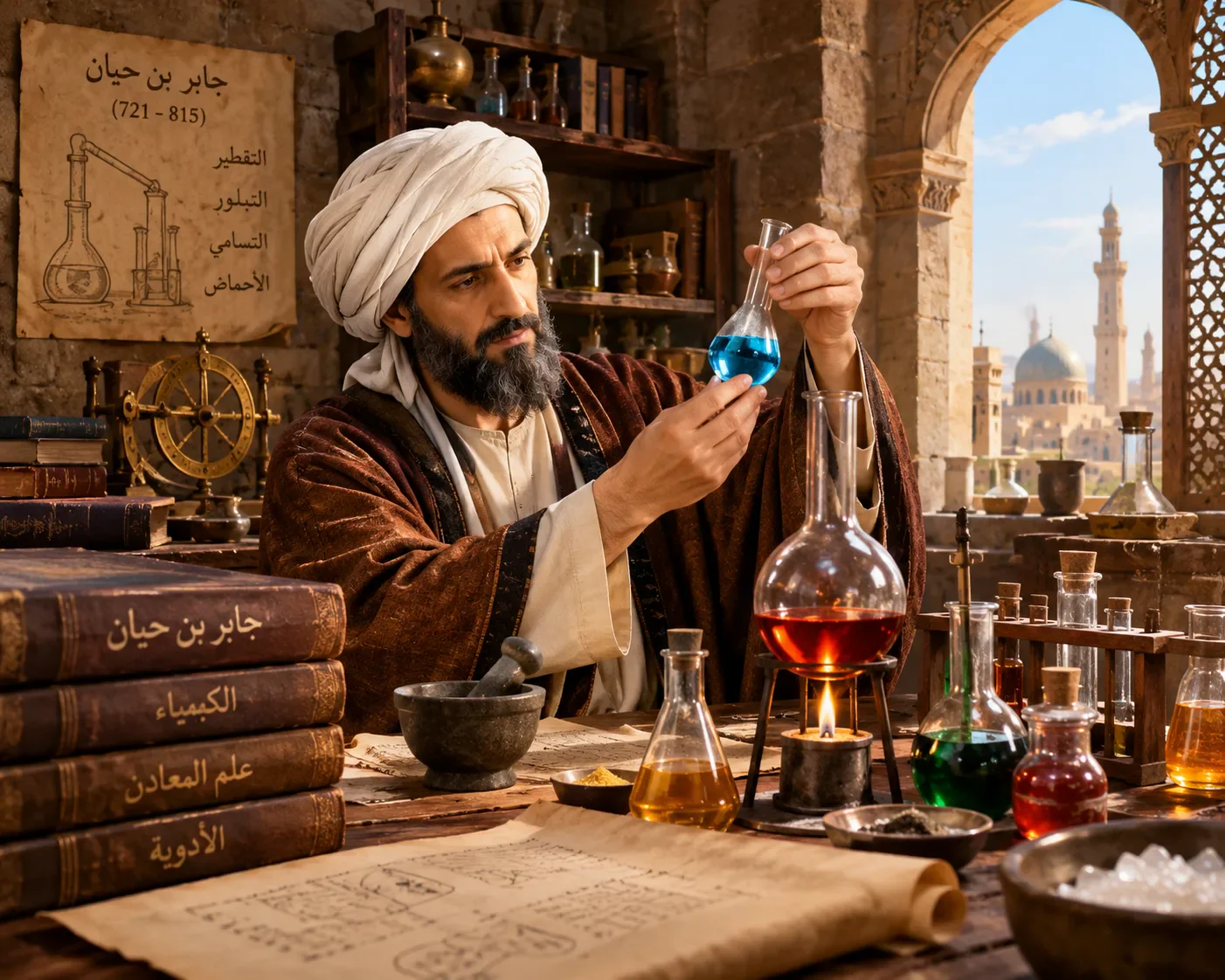 image about Jabir ibn Hayyan: The Muslim Scholar Who Helped Shape the History of Chemistry