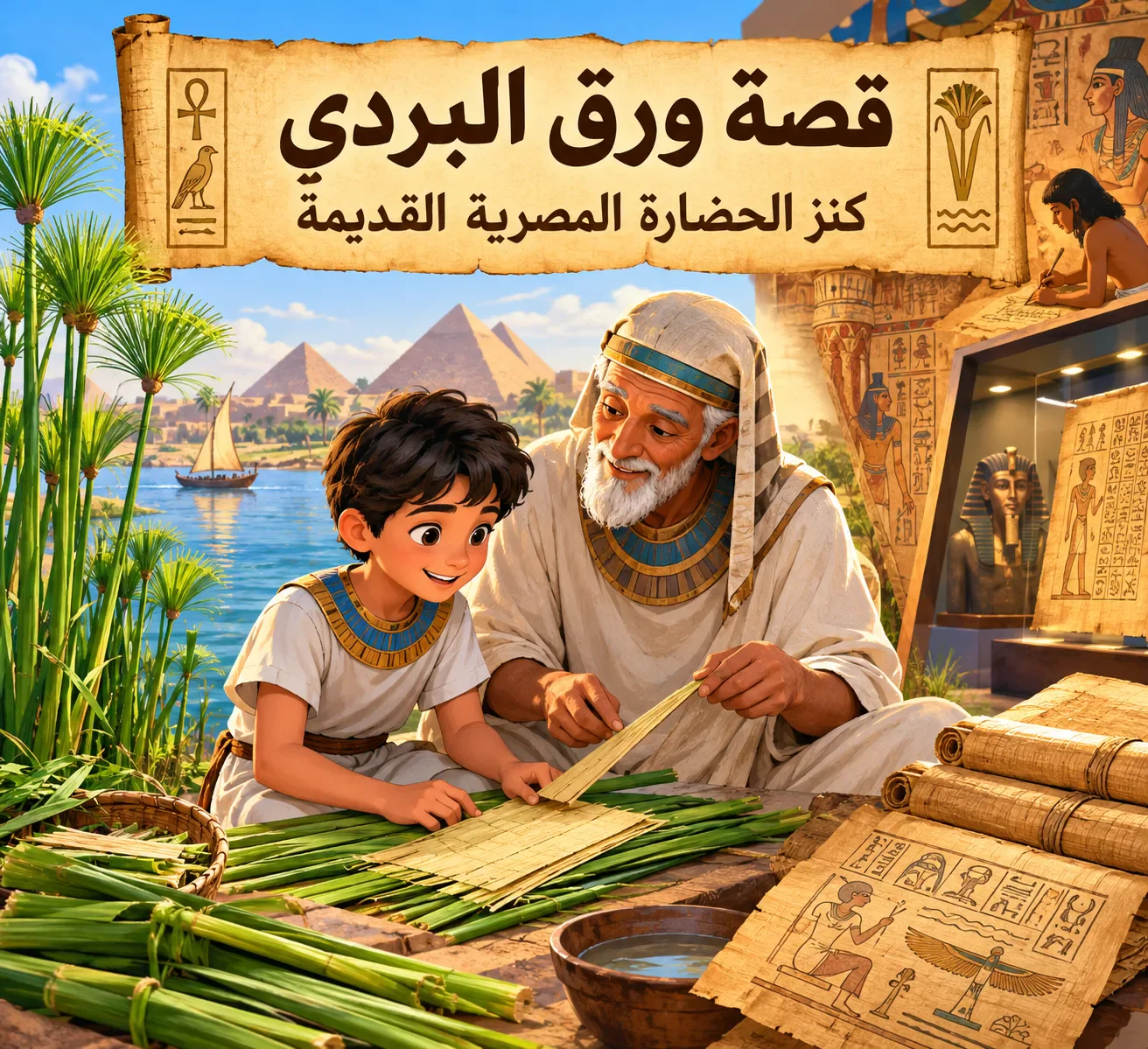 image about قصة ورق البردي