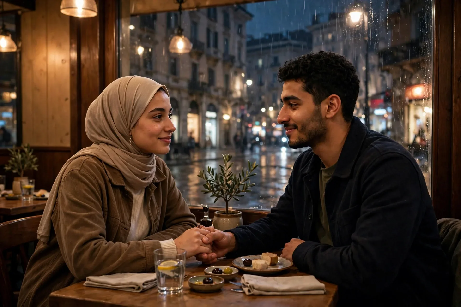 image about قصه حب فى الغربه 