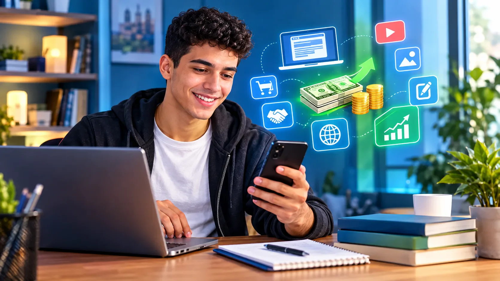 image about 5 مهارات مطلوبة في 2026 يمكن أن تساعدك على كسب المال من الإنترنت حتى لو كنت مبتدئًا