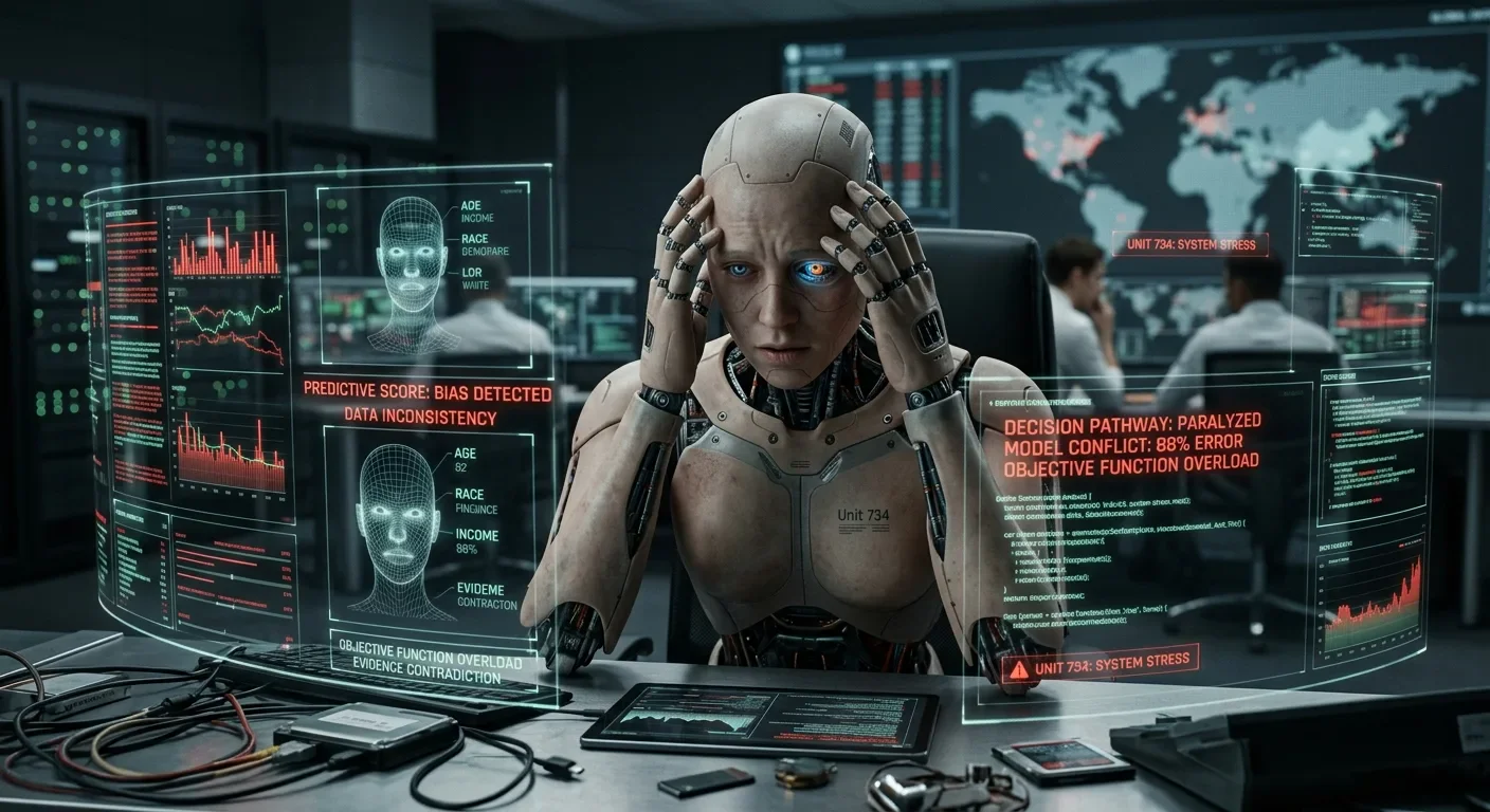 image about # الوجه المظلم للذكاء الاصطناعي في 2026: 7 مخاطر قد تهدد حياتنا الرقمية!