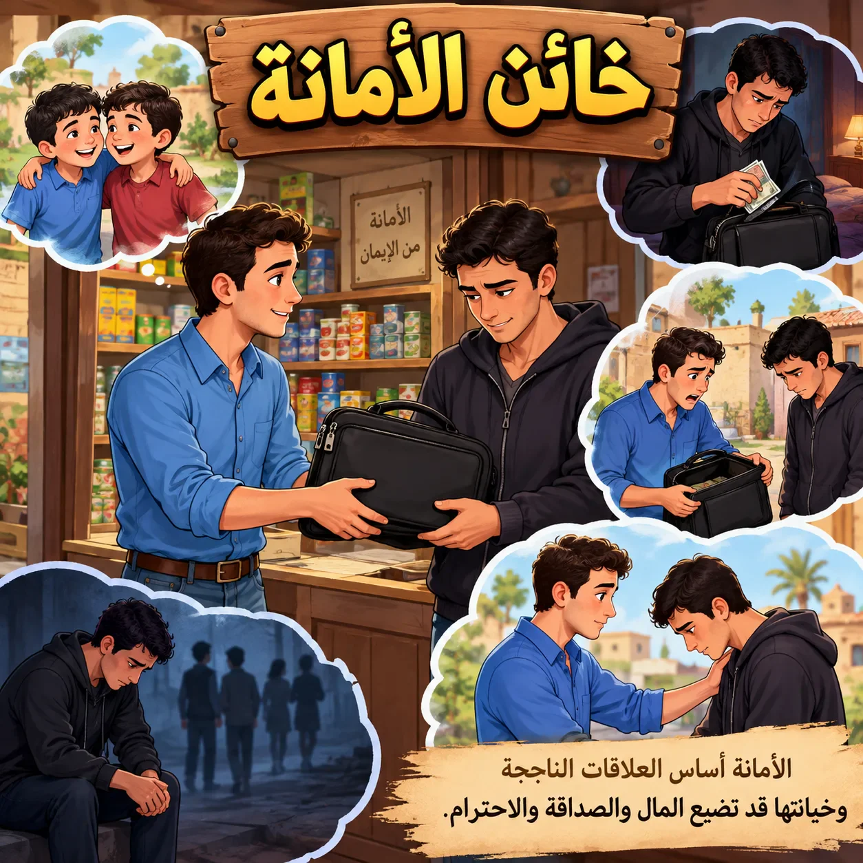 image about خائن الامانه والصديقان