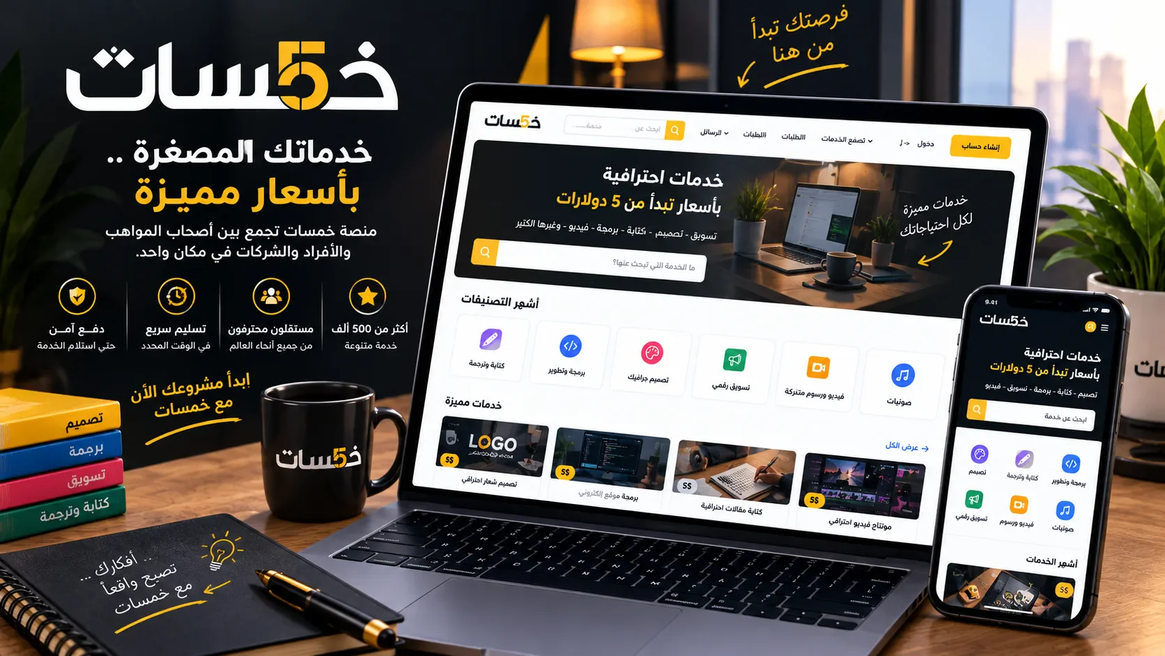 image about 7 مواقع للعمل الحر للمبتدئين في 2026: ابدأ من الصفر