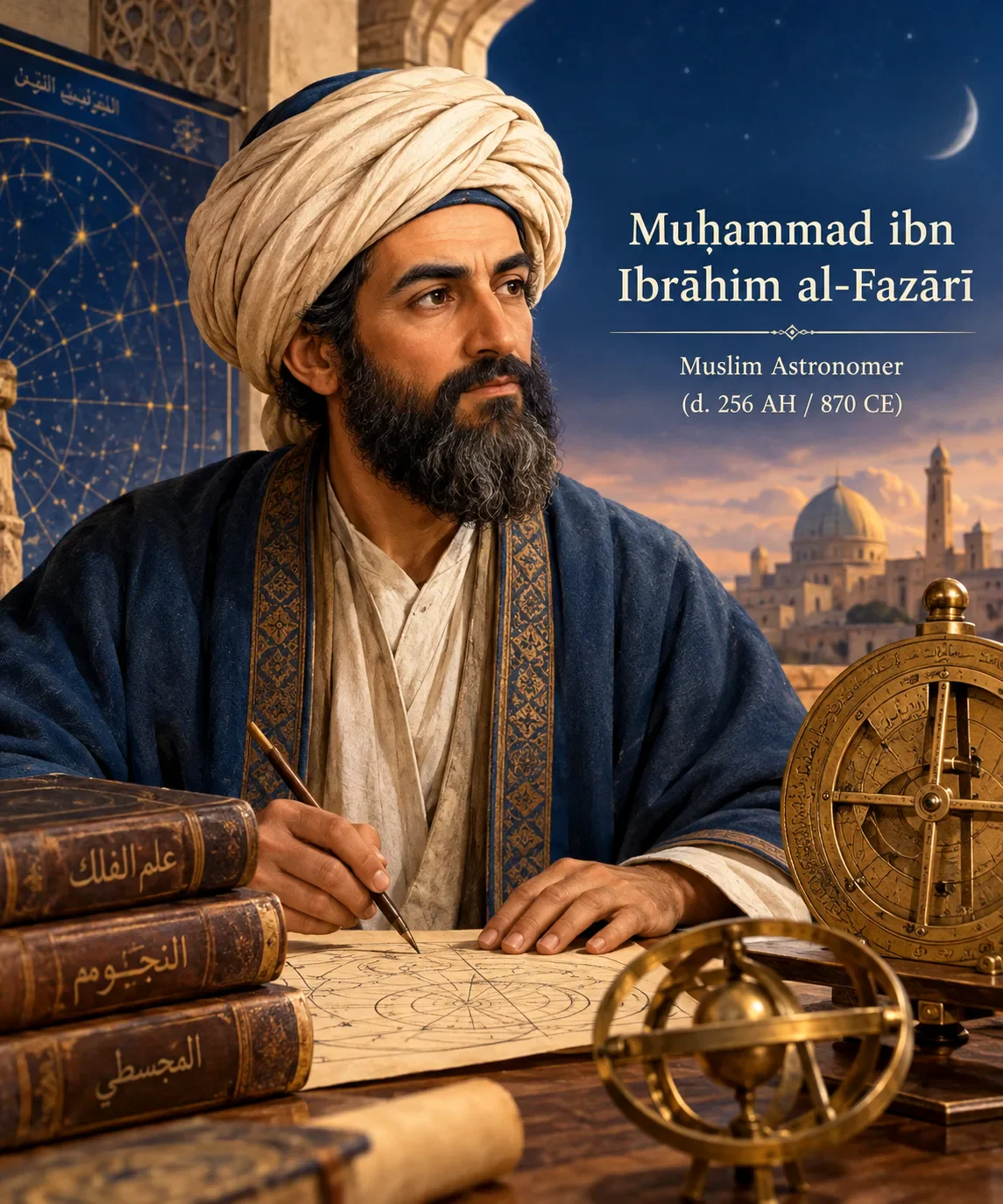 image about # Muhammad ibn Ibrahim al-Fazari: The Muslim Astronomer Who Helped Shape the History of Astronomy