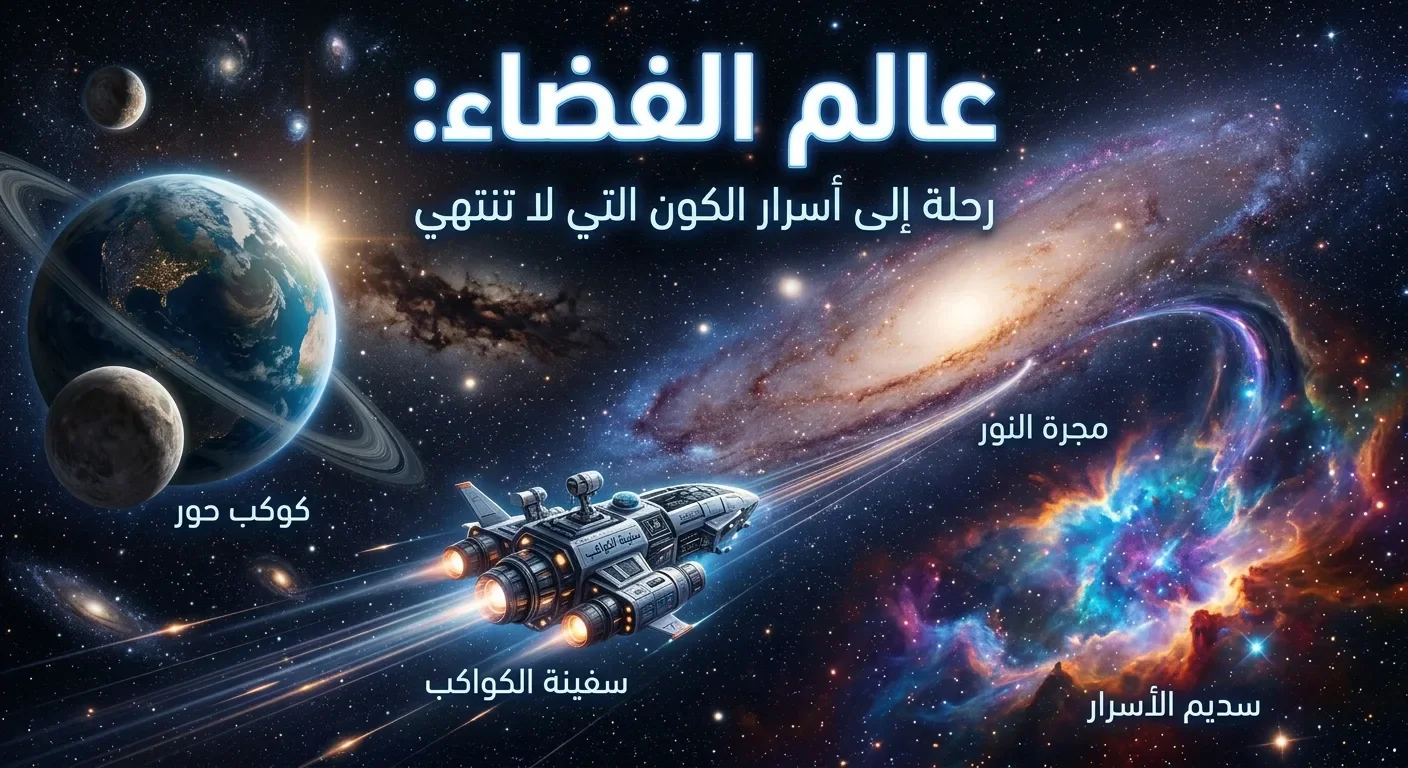 image about عالم الفضاء: رحلة إلى أسرار الكون التي لا تنتهي