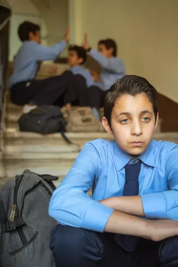 image about الفرق بين المزاح والتنمر عند الأطفال: كيف نعلّم أبناءنا حماية أنفسهم واحترام الآخرين؟