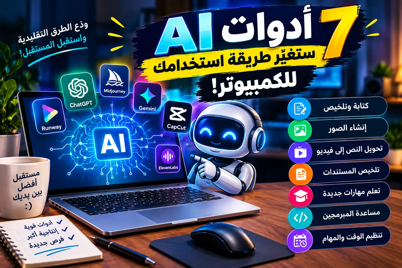 image about 7 مهارات رقمية مطلوبة في 2026 يمكن أن تساعدك على بدء العمل من الإنترنت