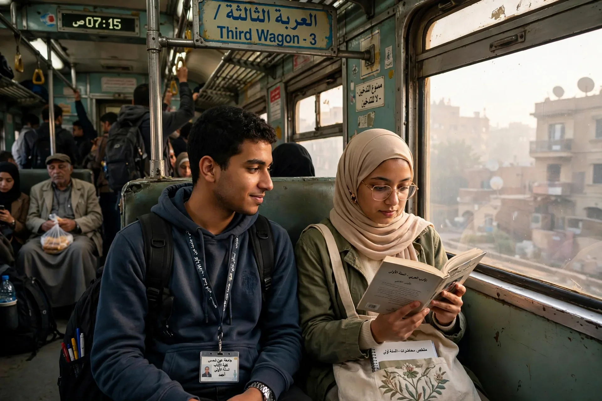 image about حبيبى وقطار الجامعة 