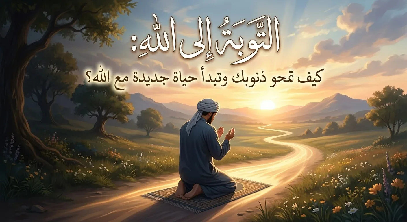 image about التوبة إلى الله: كيف تمحو ذنوبك وتبدأ حياة جديدة مع الله؟