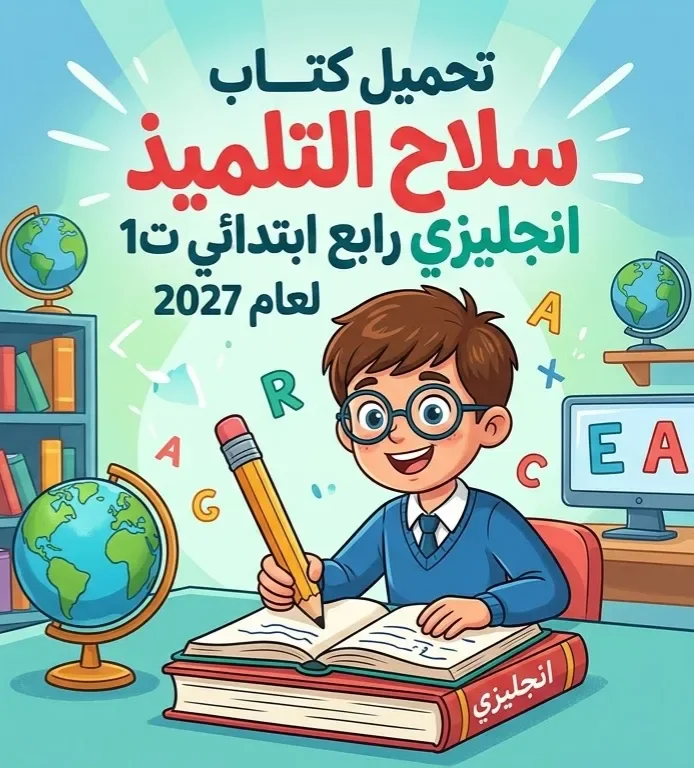 image about 📥 تحميل كتاب سلاح التلميذ لغة إنجليزية للصف الرابع الابتدائي الترم الأول 2027 PDF برابط مباشر