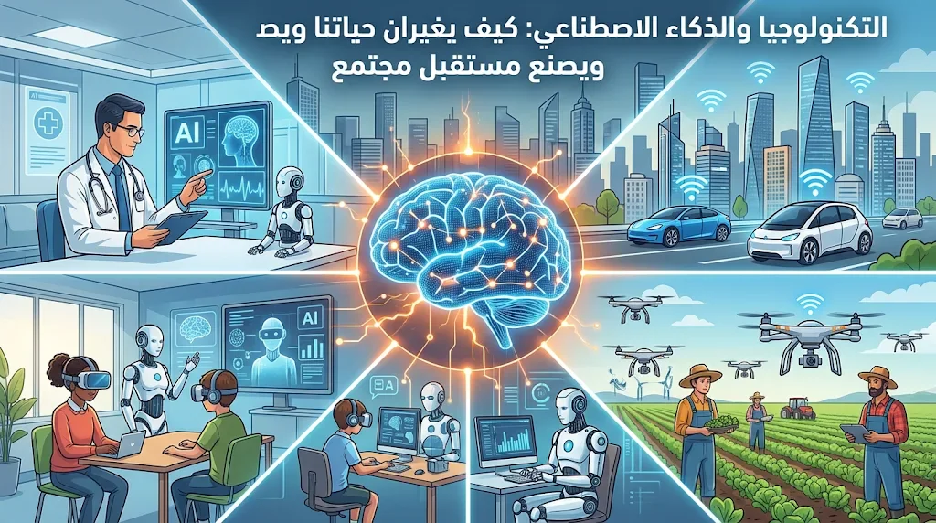 image about التكنولوجيا والذكاء الاصطناعي: كيف يغيران حياتنا ويصنع مستقبل مجتمع
