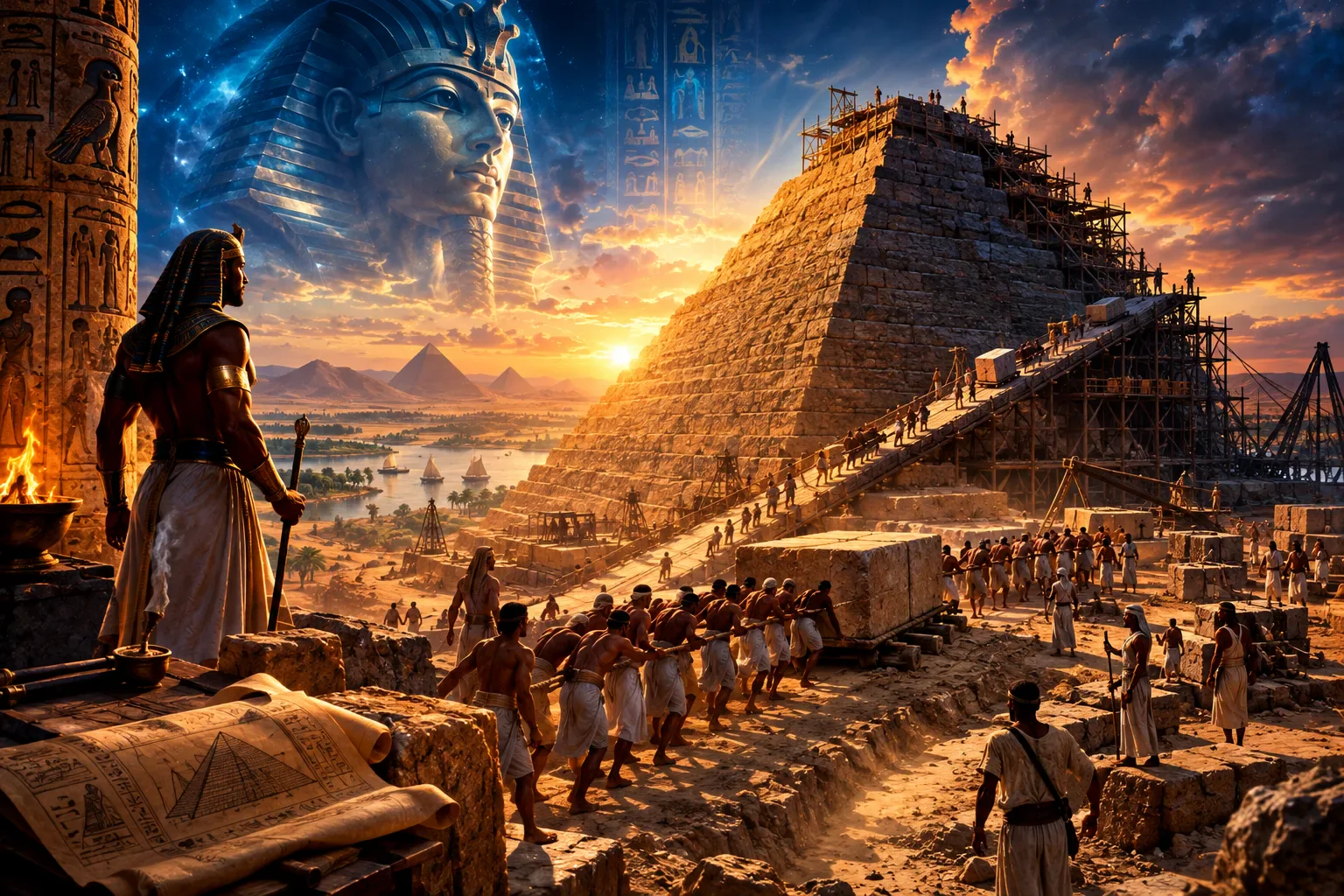image about Secrets of the Egyptian Pyramids: How Did Ancient Egyptians Build These Incredible Wonders?