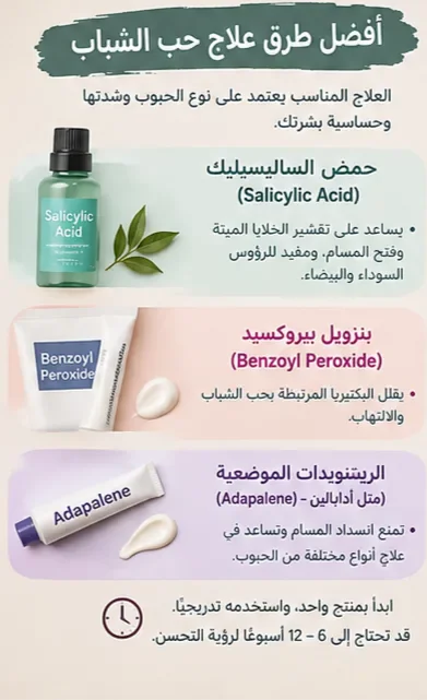 image about العناية بالبشرة وعلاج حب الشباب