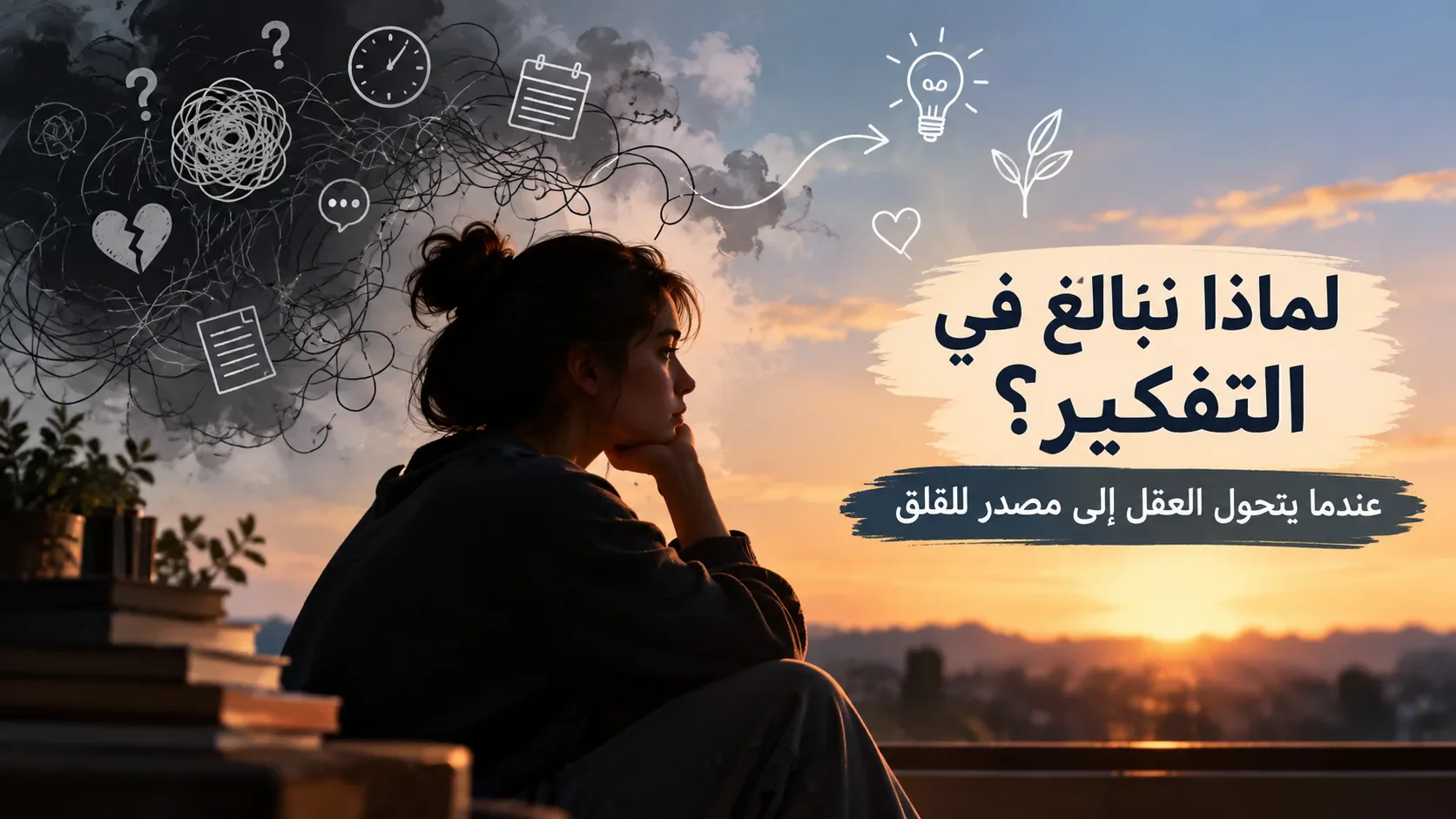 image about لماذا نبالغ في التفكير؟ عندما يتحول العقل إلى مصدر للقلق