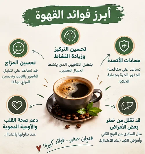 image about القهوة وصحتك: ما الذي يحدث لجسمك عند شربها يوميًا؟ فوائد مدهشة وأضرار قد لا تتوقعها!