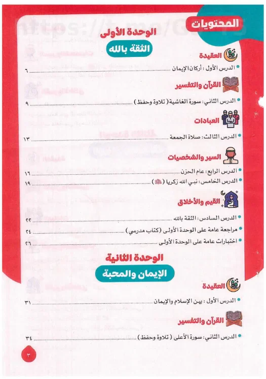 image about تحميل كتاب قطر الندى دين إسلامي ثالثة ابتدائي الترم الأول 2027 PDF