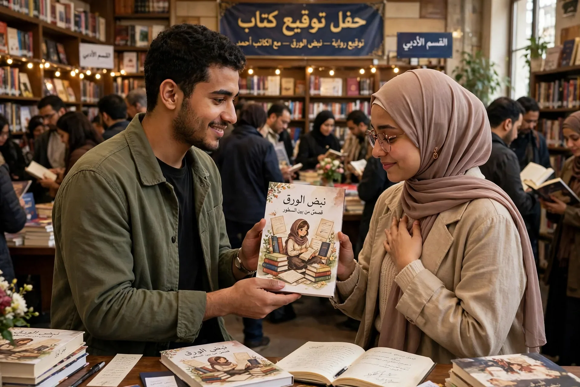 image about كان بيجى المكتبه مخصوص ليه