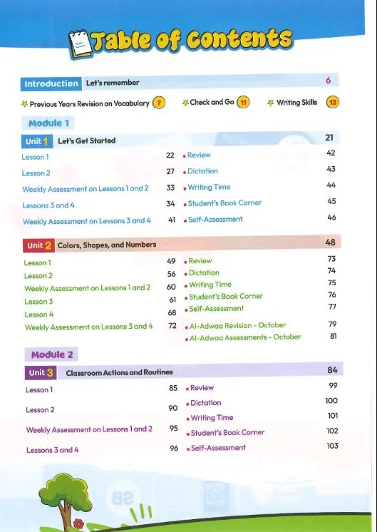 image about تحميل كتاب جيم إنجليزي تانية ابتدائي الترم الأول 2027 PDF
