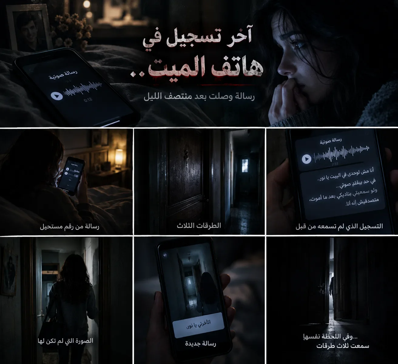 image about آخر تسجيل في هاتف الميت.. رسالة وصلت بعد منتصف الليل