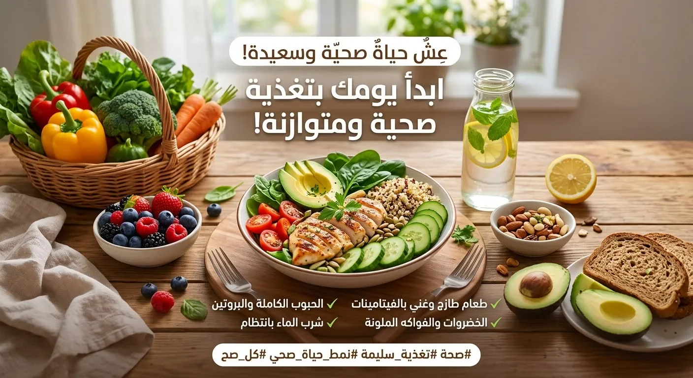 image about أهمية التغذية الصحية في الحفاظ على صحة الجسم والوقاية من الأمراض