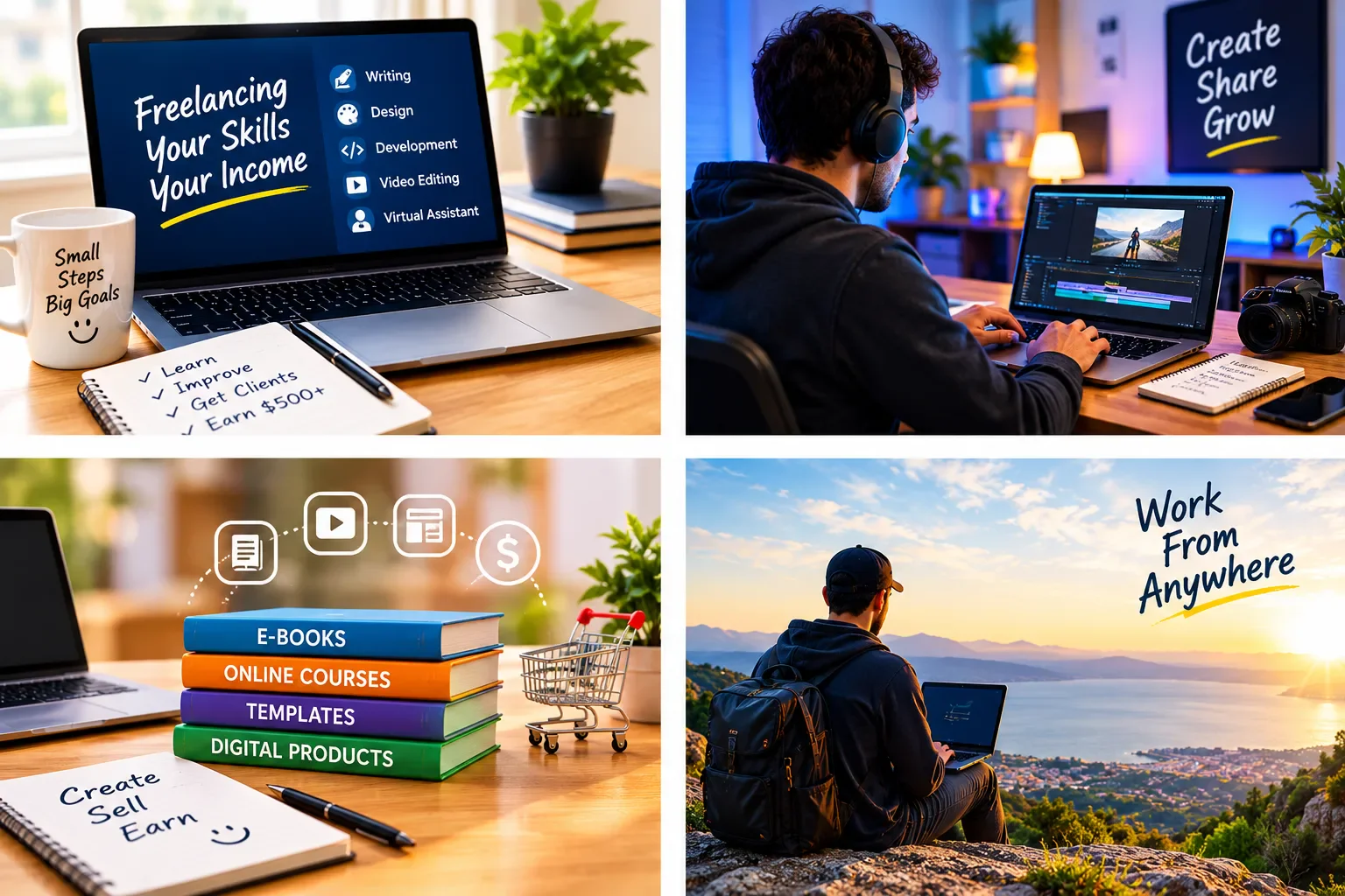 image about How to Make $500 a Month Online: A Beginner’s Guide