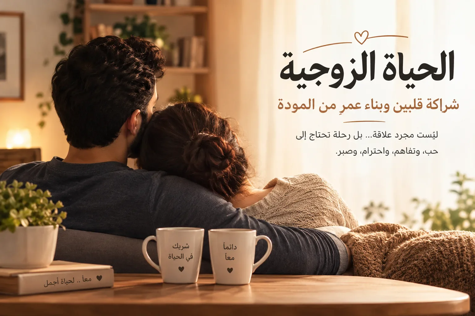 image about الحياة الزوجية.. شراكة قلبين وبناء عمرٍ من المودة