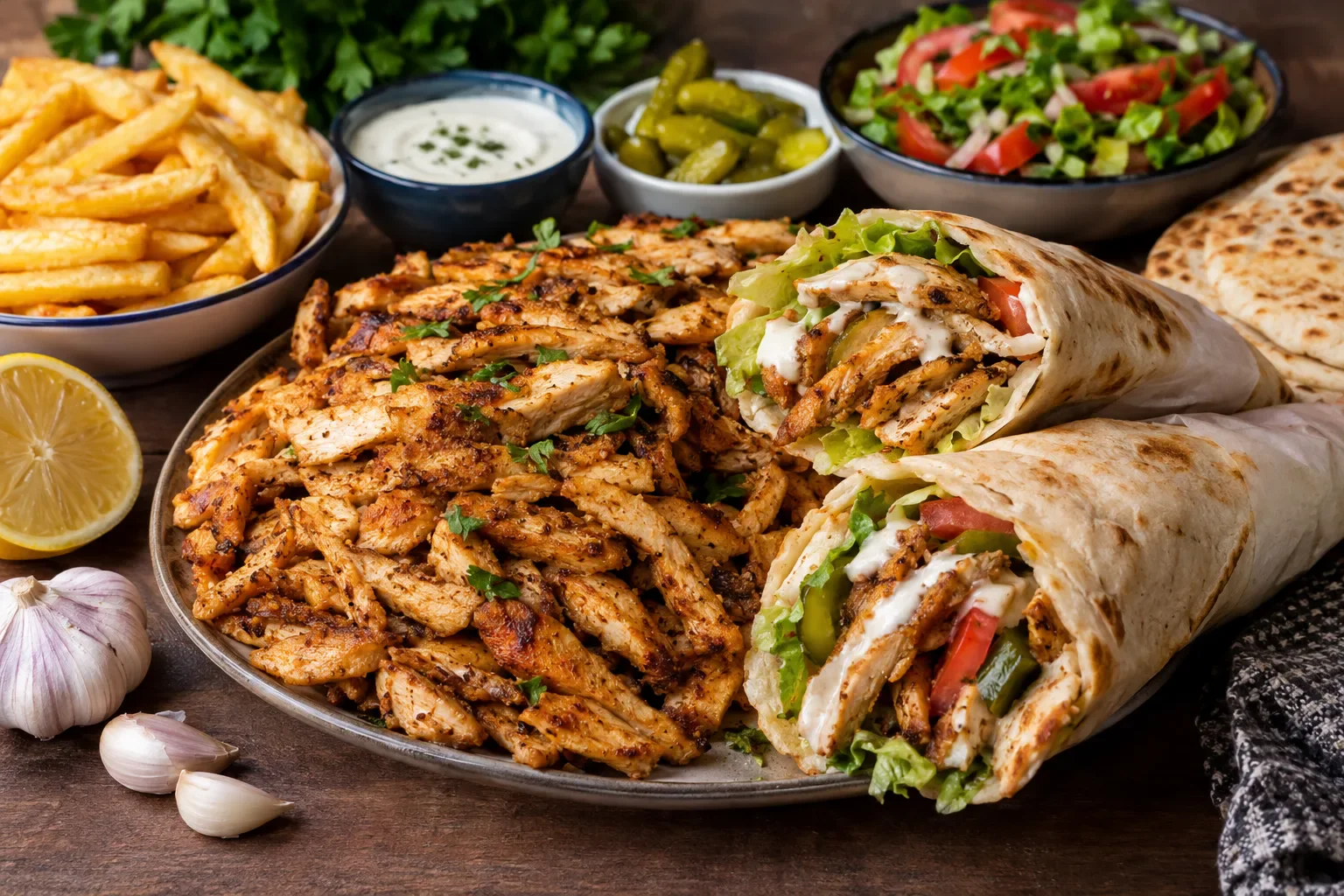 image about طريقة عمل شاورما الدجاج في المنزل بخطوات سهلة ومذاق لذيذ