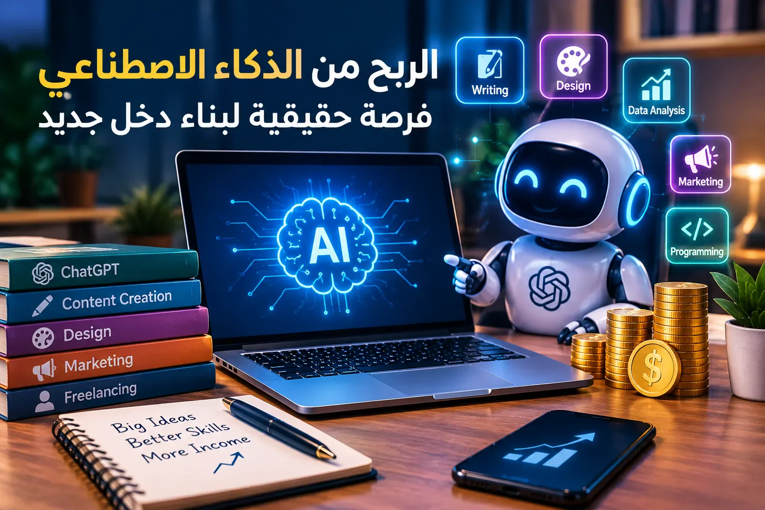 image about الربح من Ai