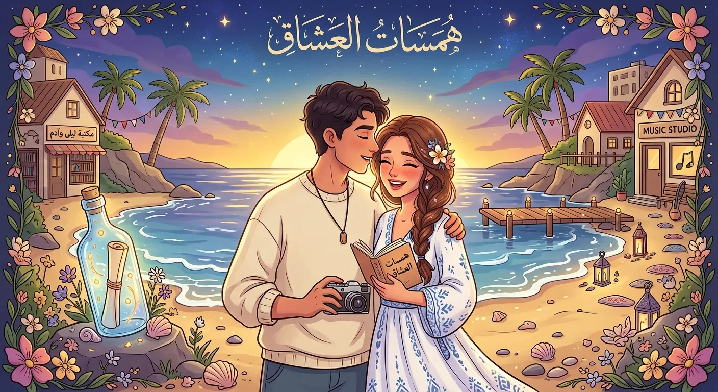image about هَمَسَاتُ العُشَّاق وليلى وادم