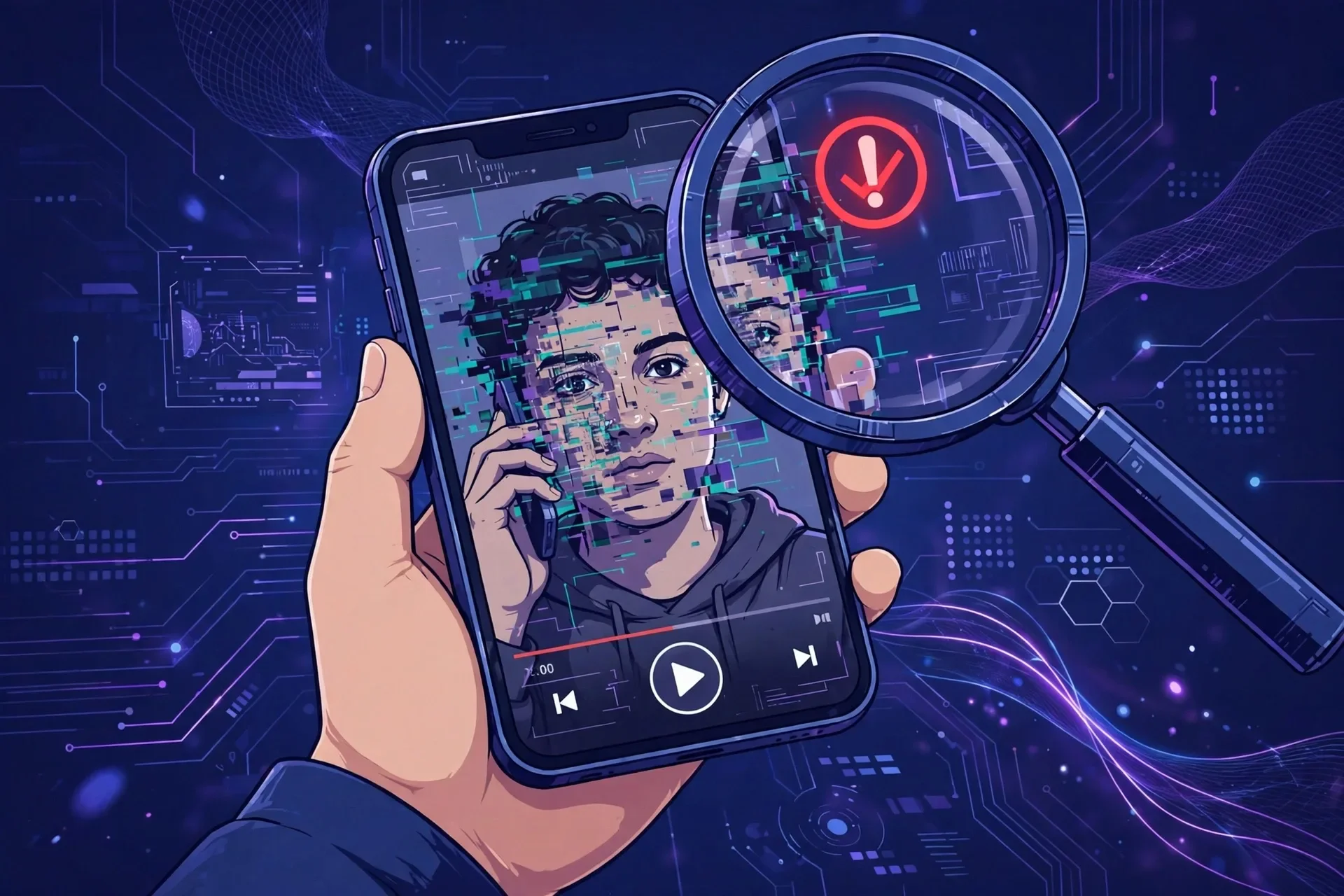 image about الصور والفيديوهات المزيفة بالذكاء الاصطناعي: كيف تكتشف الحقيقة وسط الخداع الرقمي؟