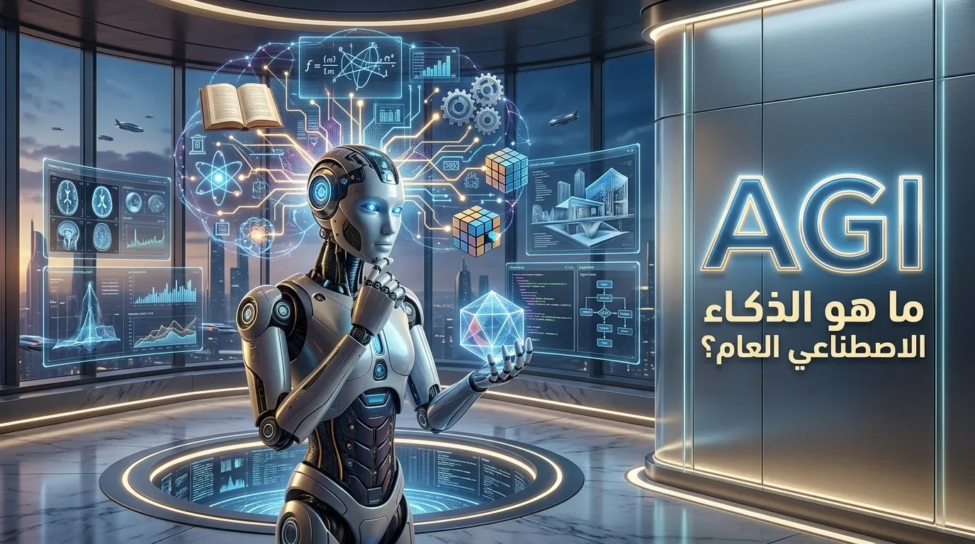 image about AGI: ما هو الذكاء الاصطناعي العام وكيف يختلف عن الذكاء الاصطناعي الحالي؟