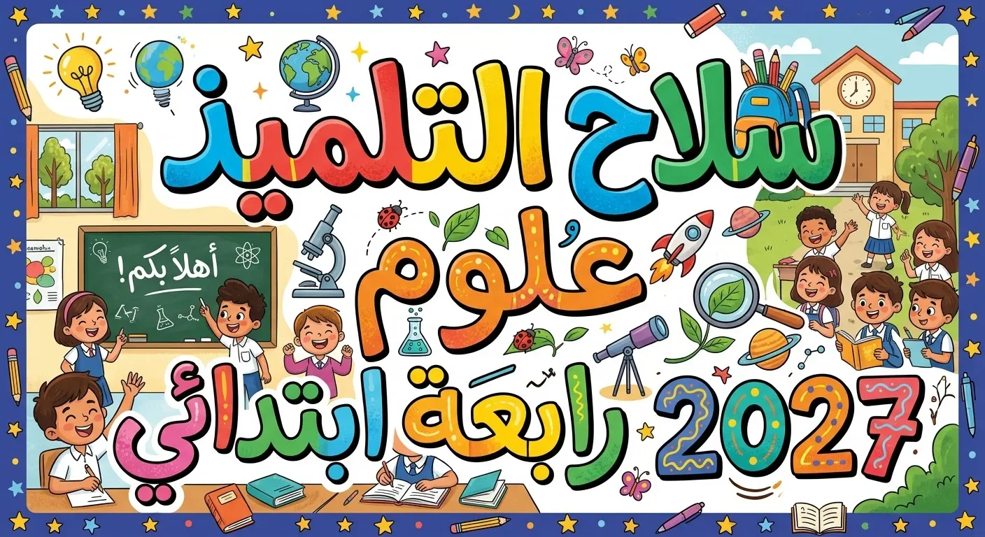 image about 📚 تحميل كتاب سلاح التلميذ علوم رابعة ابتدائي الترم الأول 2027 PDF بأحدث إصدار