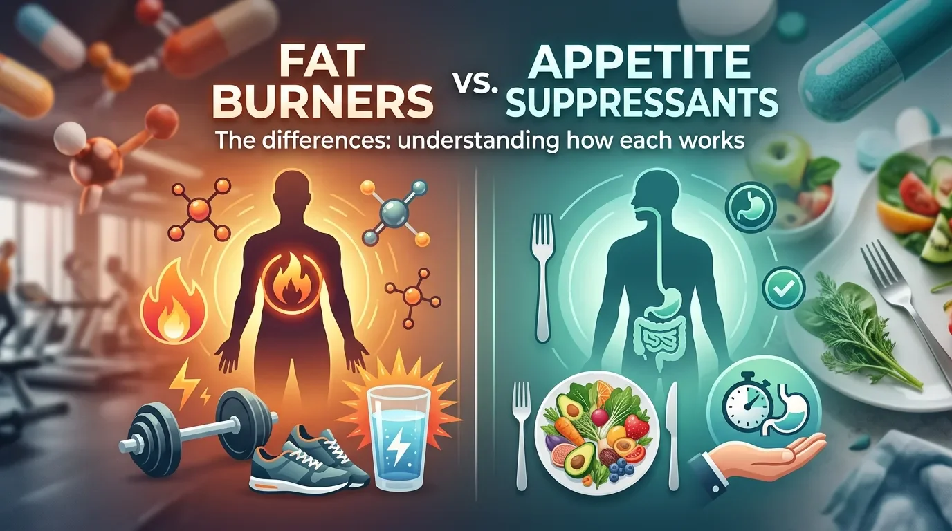 image about Fat Burners vs. Appetite Suppressants