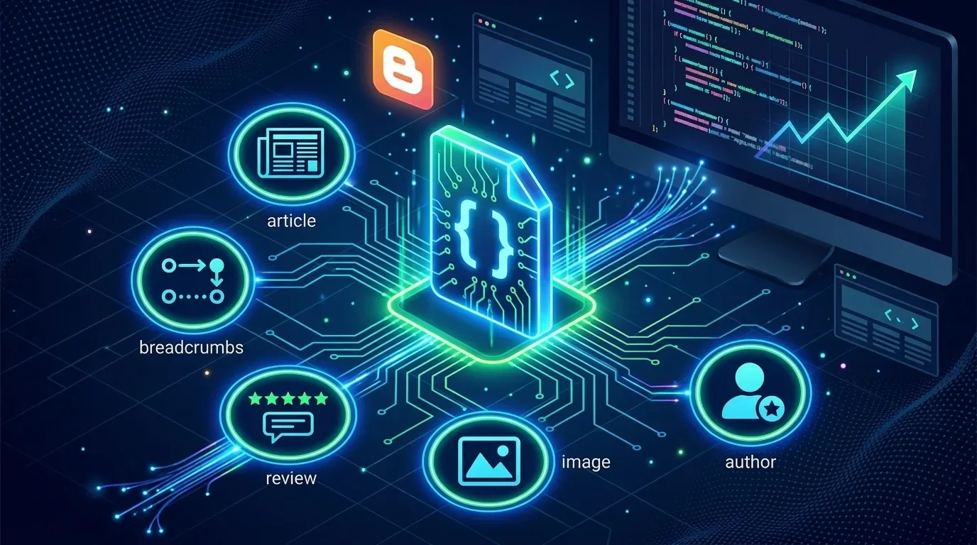 image about ما هي تقنية Schema للبيانات المنظمة في قالب بلوجر SEOTurbo Pro؟