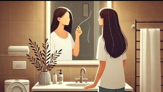 image about خصلات بيضاء قبل الأوان.. ما الذي يجعل شعر بعض النساء يشيب مبكرًا؟