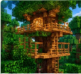 image about أفضل 7 أفكار لبناء بيت في ماين كرافت Survival للمبتدئين بطريقة سهلة ومميزة