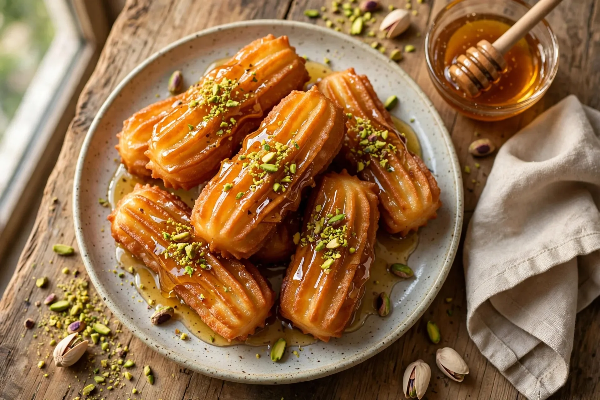 image about طريقة عمل بلح الشام المقرمش في المنزل بدون ما يشرب زيت