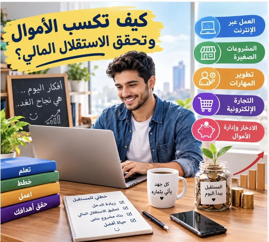 image about كيف تكسب المال بطرق سهلة ومشروعة؟