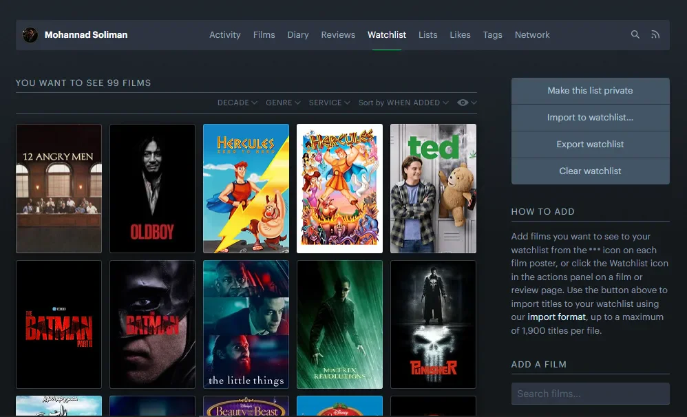 image about Letterboxd: الموقع الذي يحوّل حبك للأفلام إلى تجربة سينمائية متكاملة