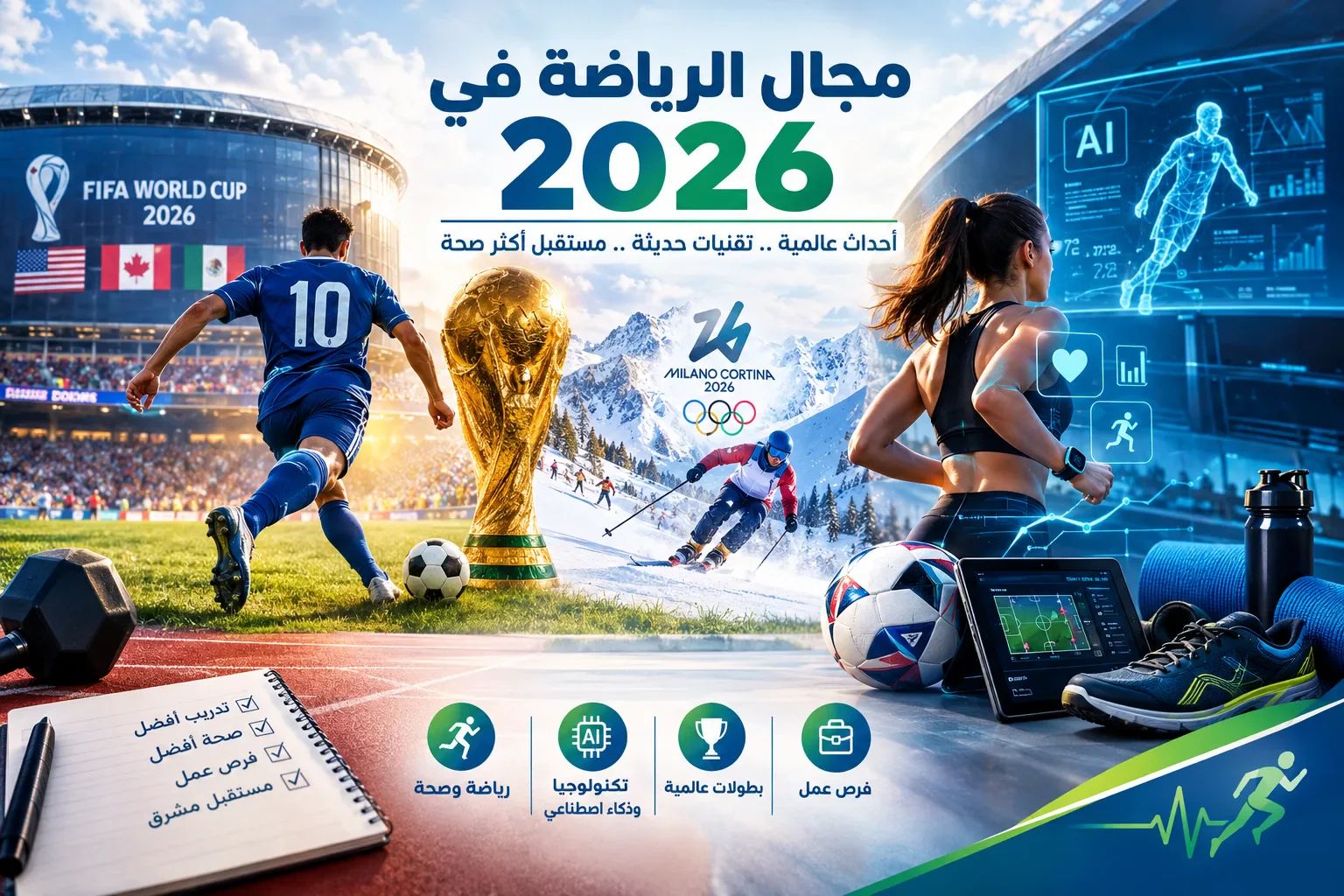 image about مجال الرياضة في 2026.. أحدث التطورات والأحداث الرياضية ومستقبل الرياضة