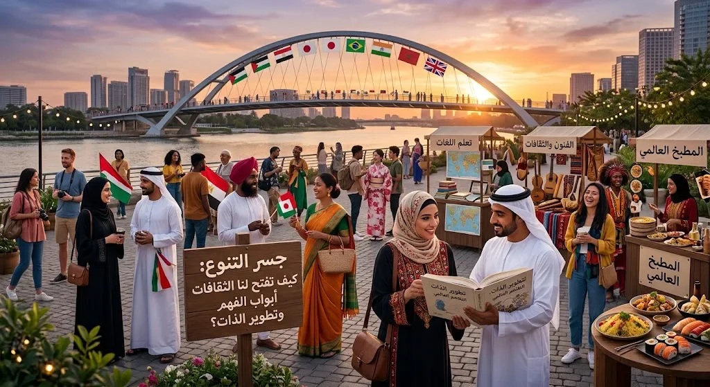image about جسر التنوع: كيف تفتح لنا الثقافات أبواب الفهم وتطوير الذات؟