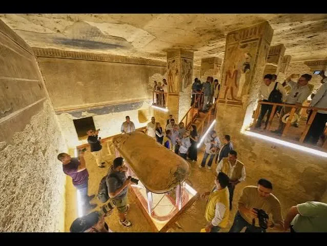 image about Egypt reopens the 3,400-year-old tomb of one of its greatest pharaohs after 20 years