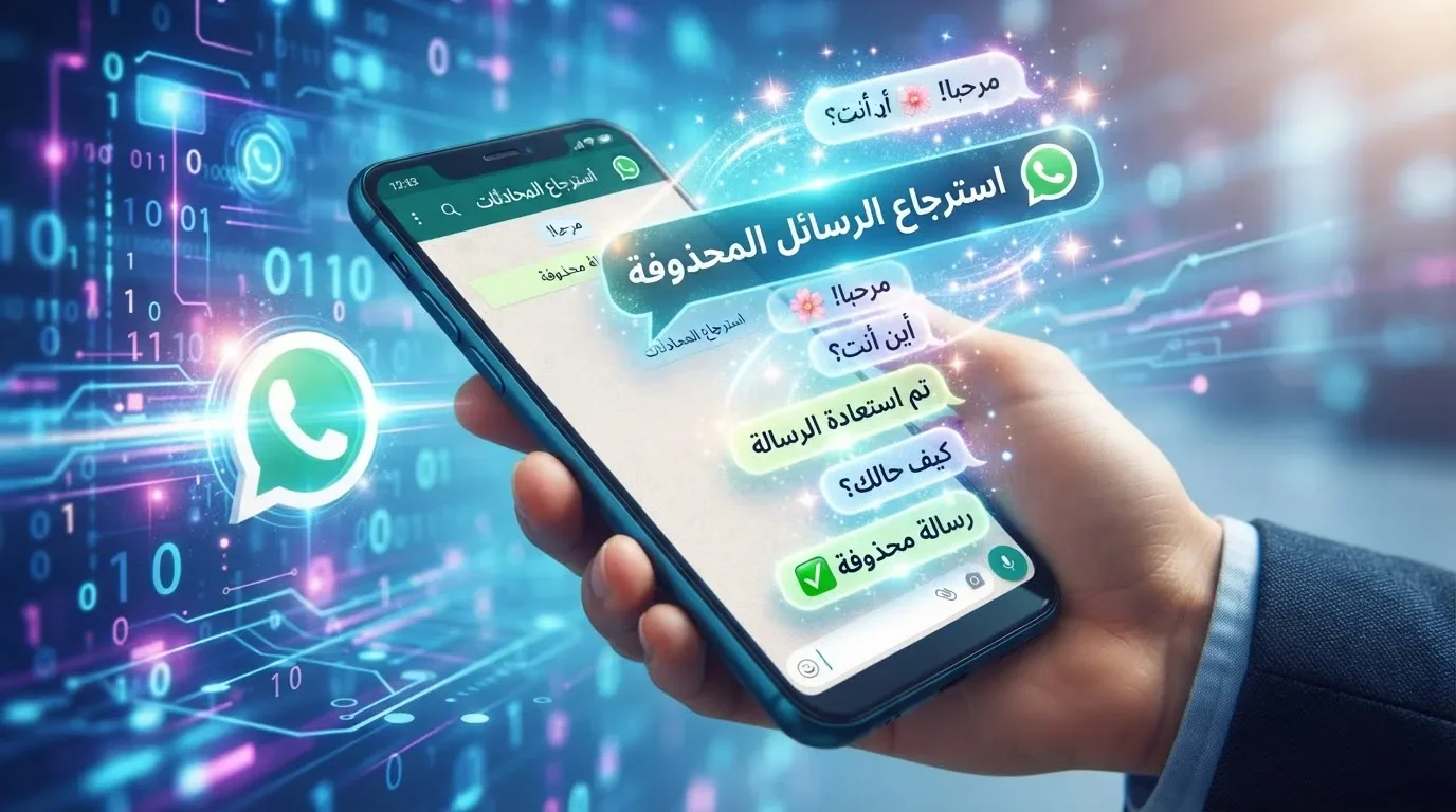 image about هل يمكن استرجاع رسائل واتساب المحذوفة بدون برامج؟ الطرق الحقيقية لأندرويد وآيفون