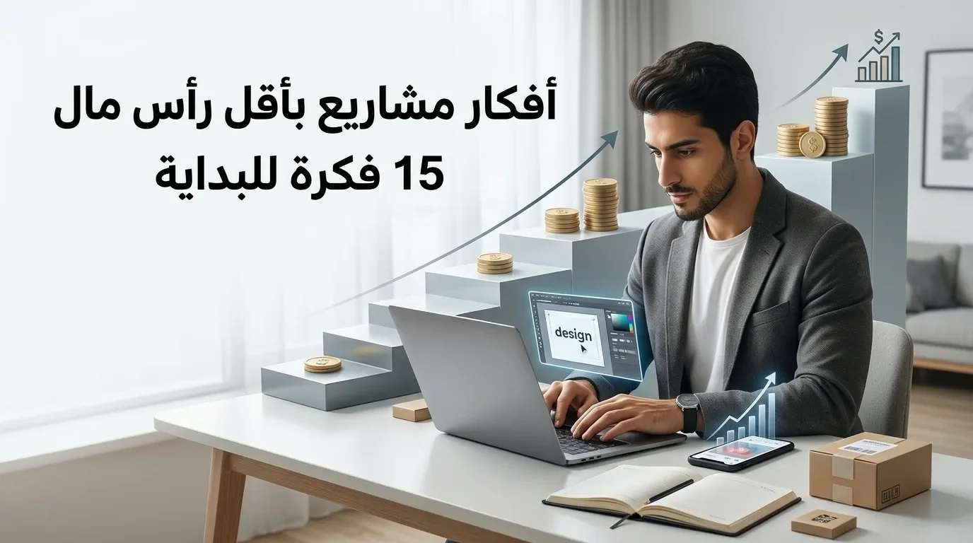 image about أفكار مشاريع بأقل رأس مال: 15 فكرة يمكنك البدء بها