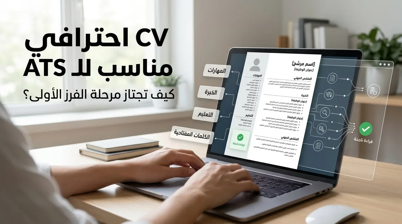 image about كيفية عمل CV احترافي مناسب للـATS خطوة بخطوة