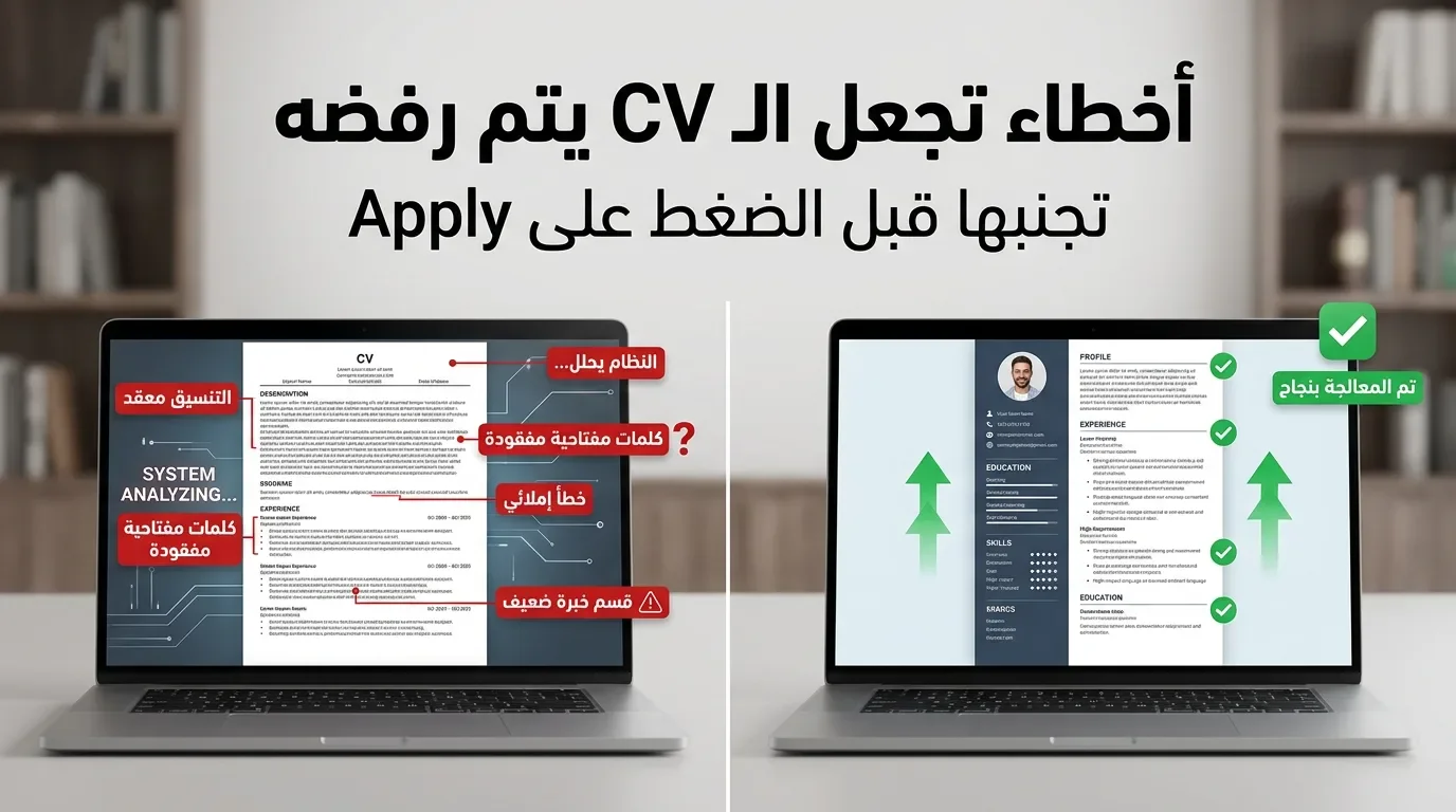 image about  15 خطأ في الـCV قد يمنعك من الوصول إلى مقابلة العمل